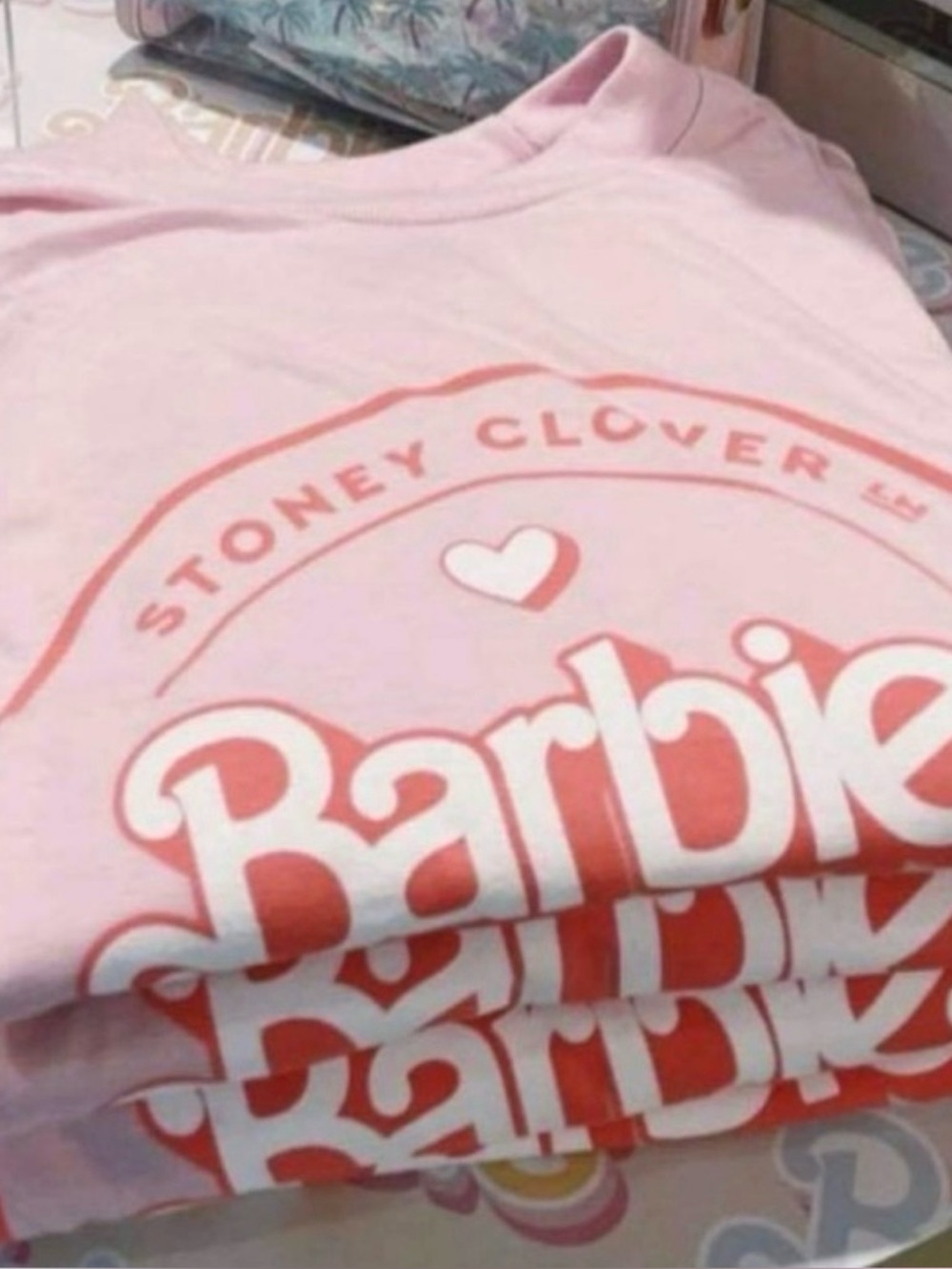 Stoney clover lane x Barbie t shirt L pink Barbiecore